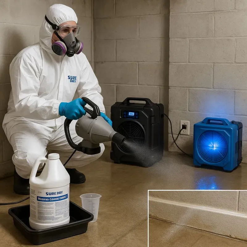 Sanitization and Odor Removal process in Point Lookout, NY